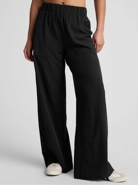 Beyond Yoga Black Easy Wide-Leg Pants